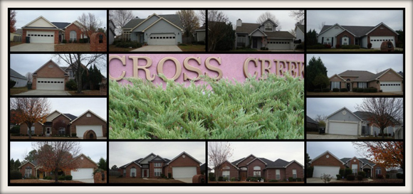 Cross Creek Subdivision in Warner Robins Georgia 31088