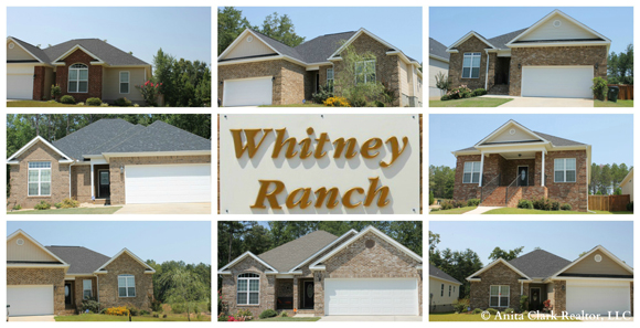 Subdivisions in Warner Robins GA 31088, Whitney Ranch Subdivision