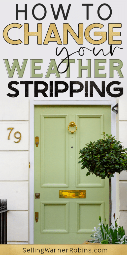 How to Change Your Weatherstripping