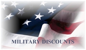 Military Discounts - Active, Reserve, and Retired