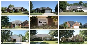 Tucker Place Subdivision in Warner Robins Georgia 31088