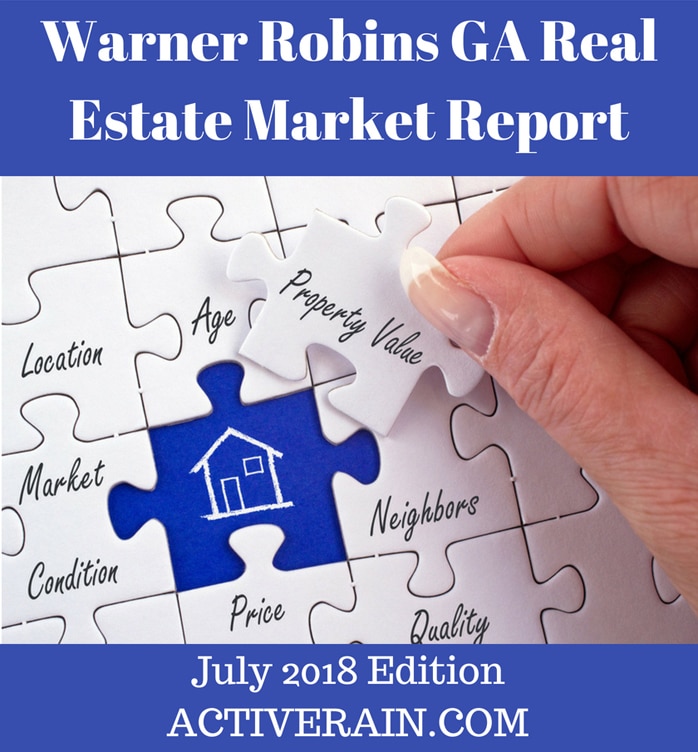 Warner Robins GA Real Estate Market Report - July 2018