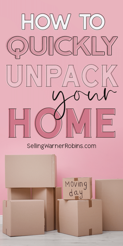 How to Quickly Unpack Your Home