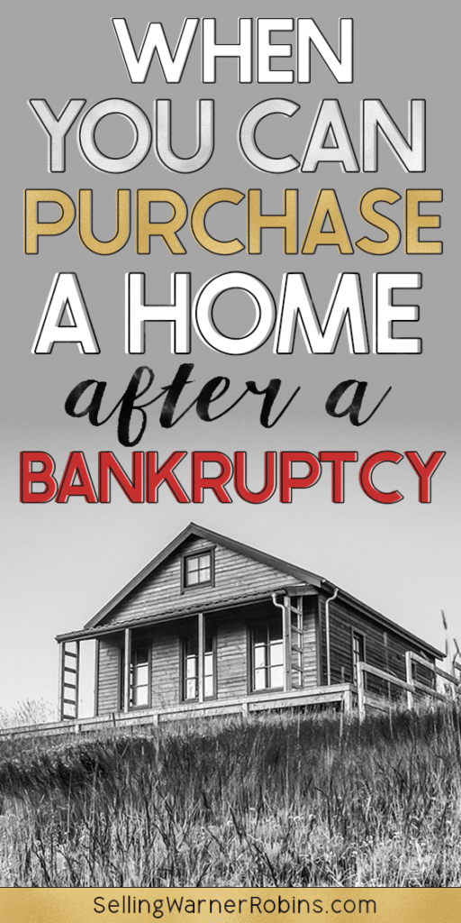 Can u buy a house hot sale after bankruptcy