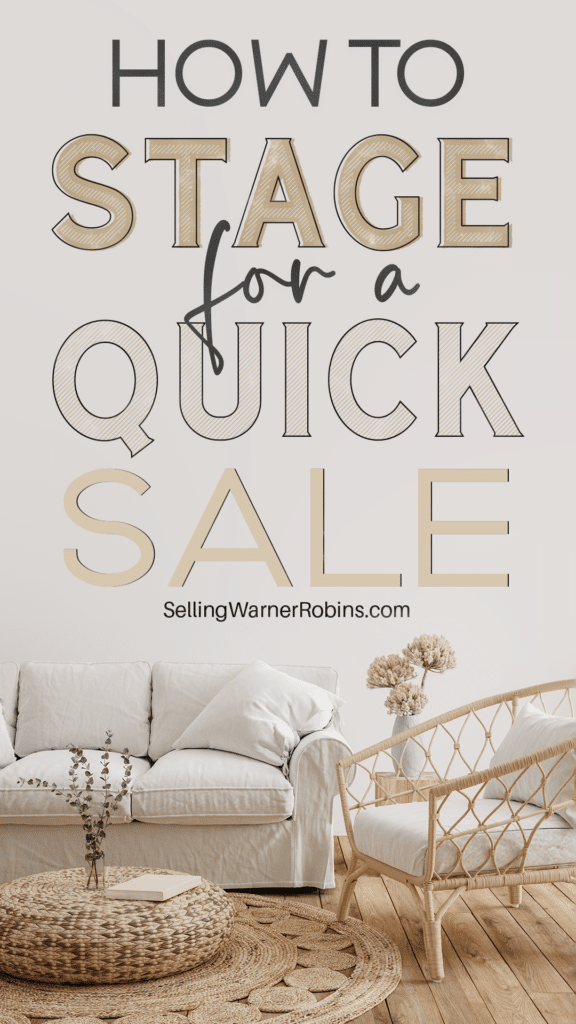 How to Stage For A Quick Sale